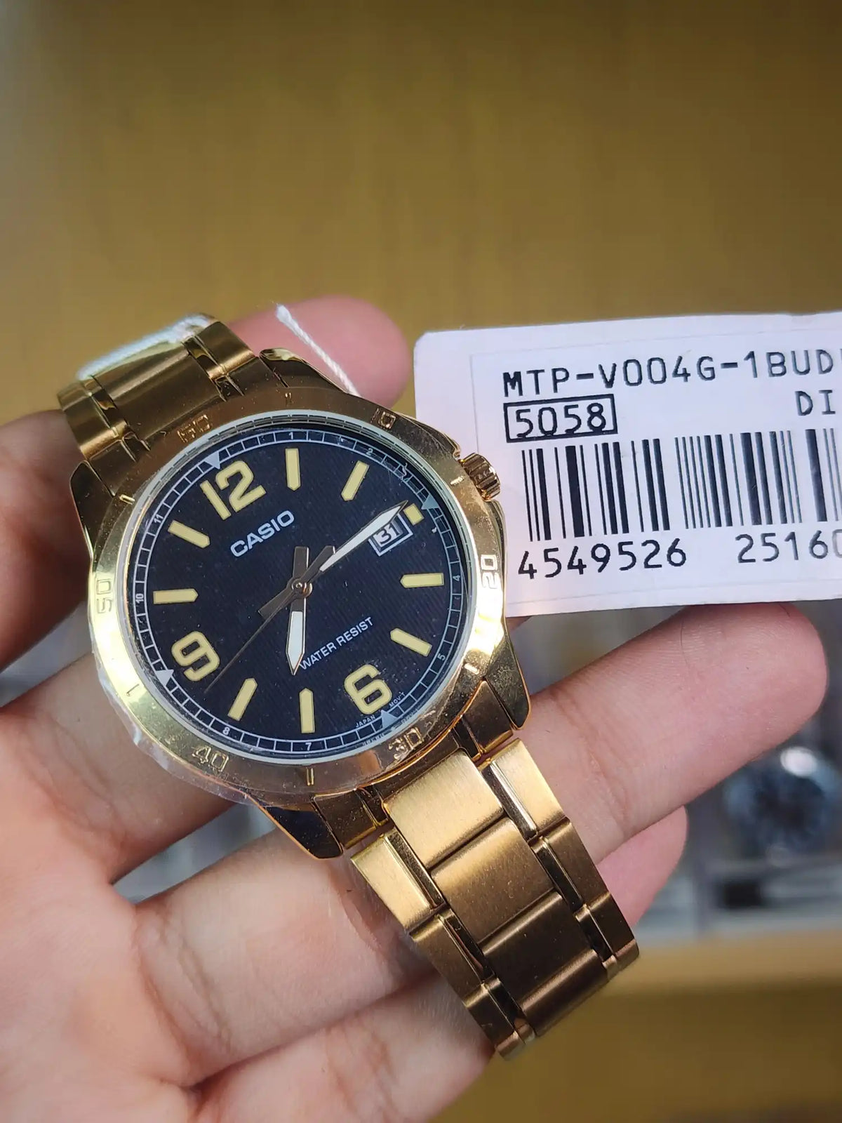 Casio mtp v004 gold