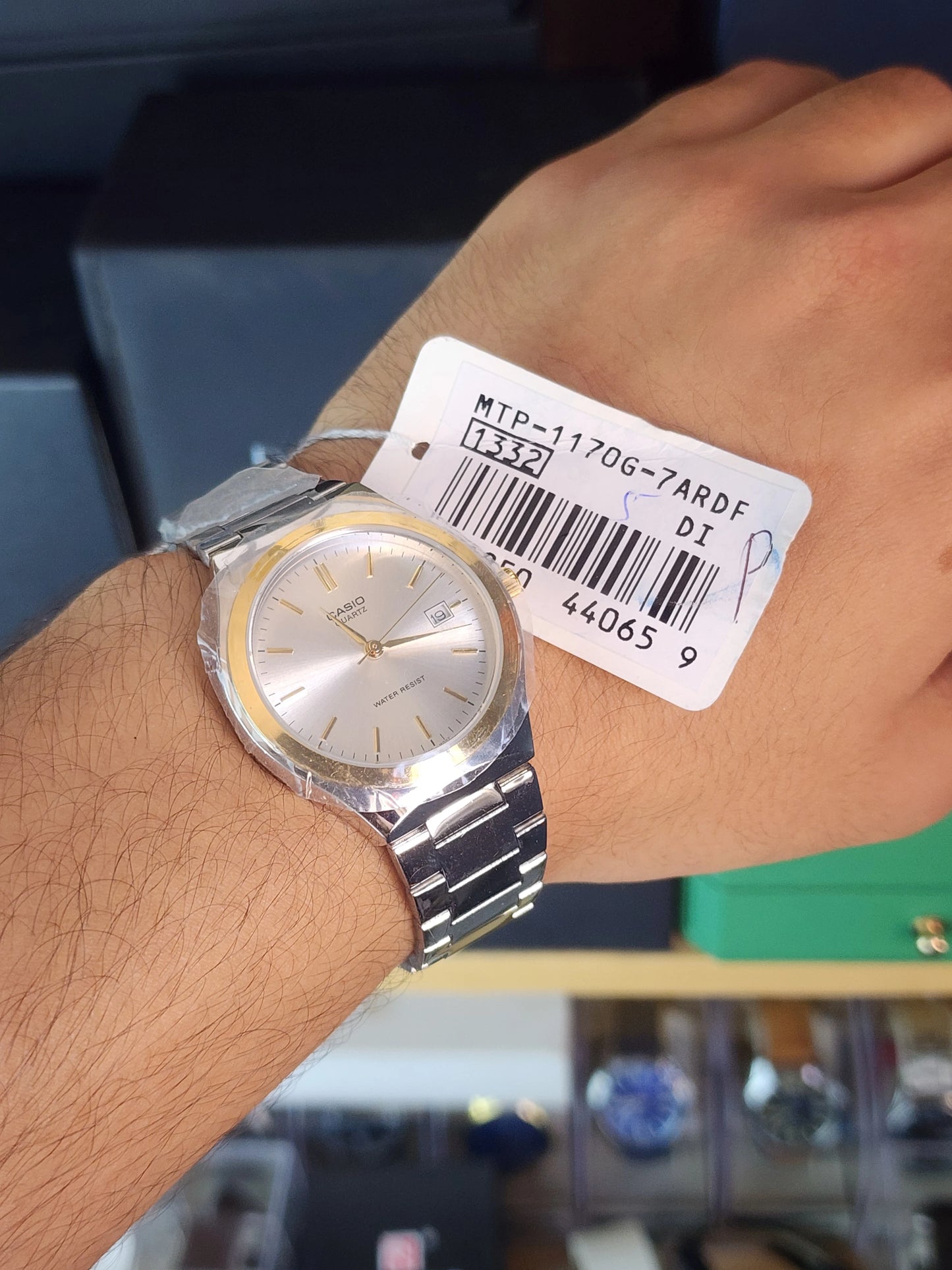 Casio MTP 1170N two tone