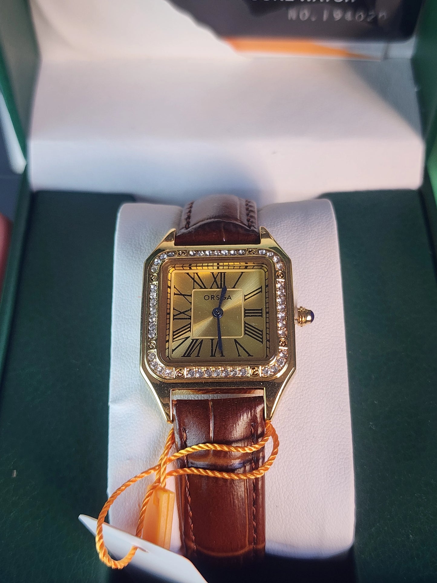 ORSGA women brown leather