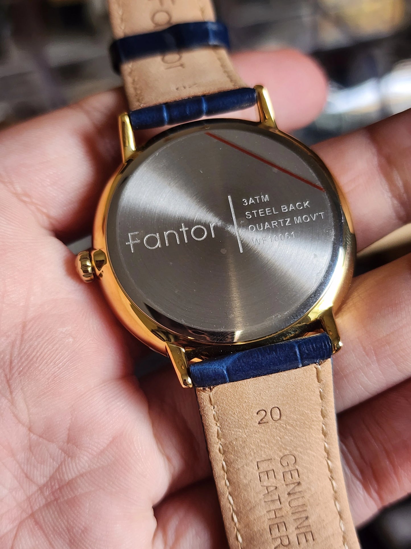 Fantor blue chrono