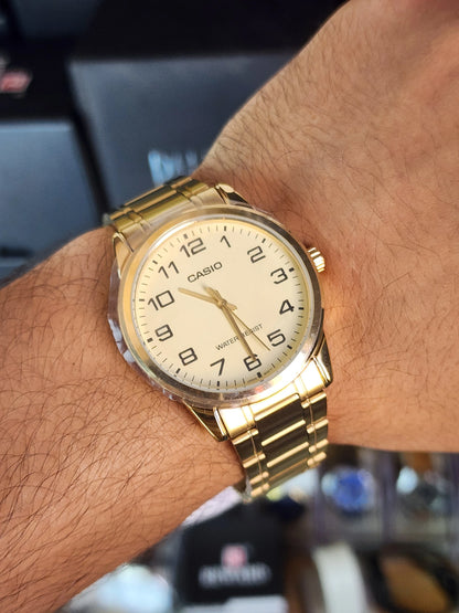 Casio MTP V001 gold