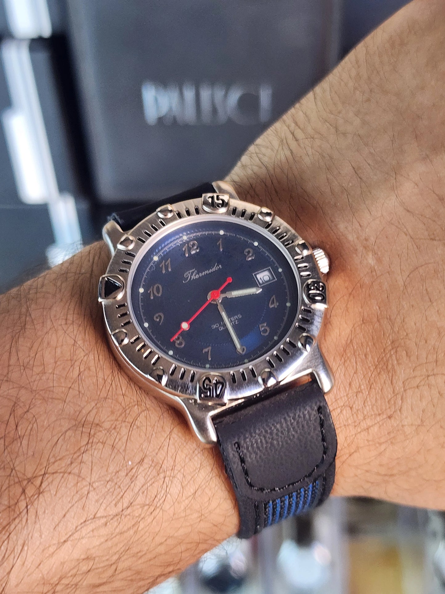Thermidor navi blue dial
