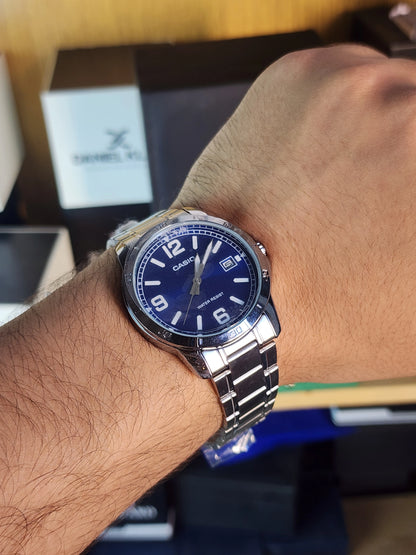 CASIO mtp v004 blue