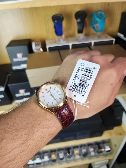 Casio MTP 1183Q vintage croco