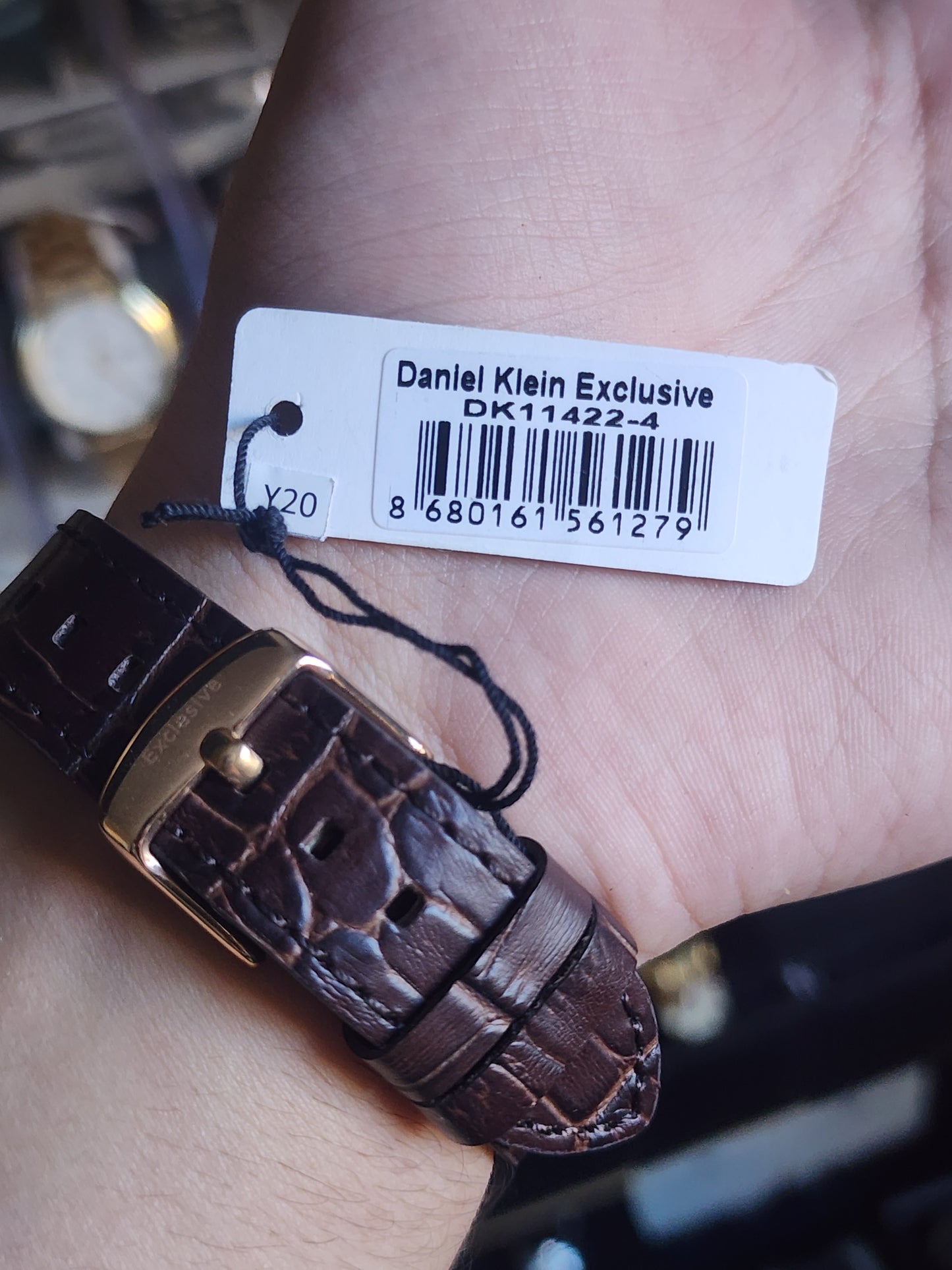 DANIEL KLEIN genuine leather