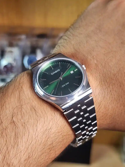 Casio MTP b145 green dial