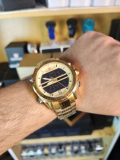 NAVIFORCE full gold double mode