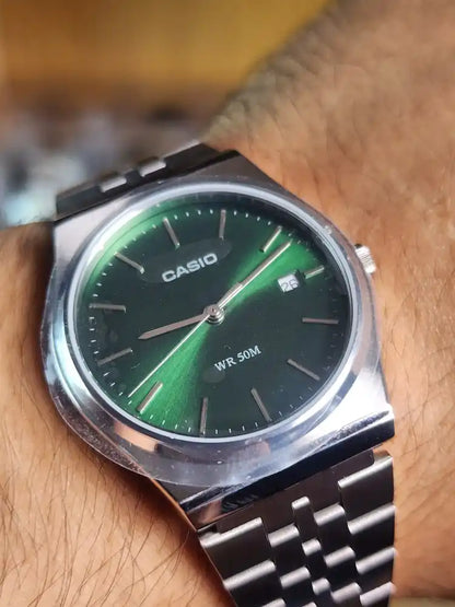 Casio MTP b145 green dial
