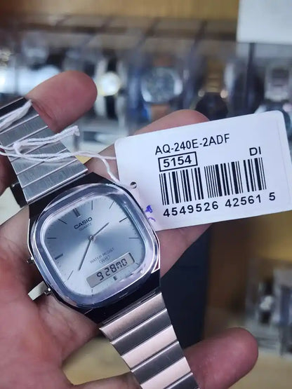 Casio AQ240 ice blue