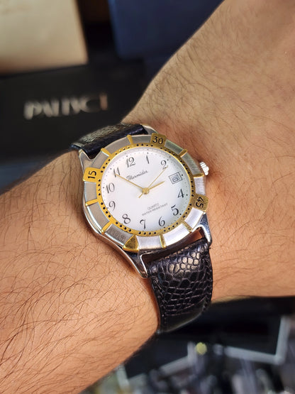 Thermidor black croco vintage
