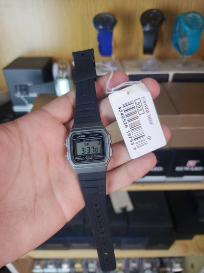 Casio f91w dark grey