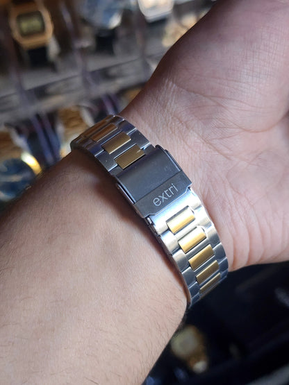 EXTRI two tone white dial