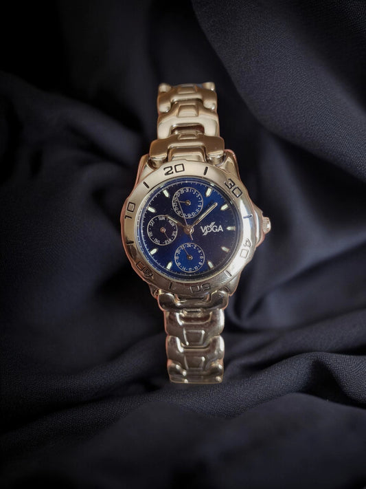 Voga blue dial chrono
