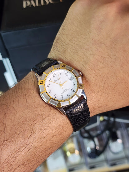 Thermidor black croco vintage