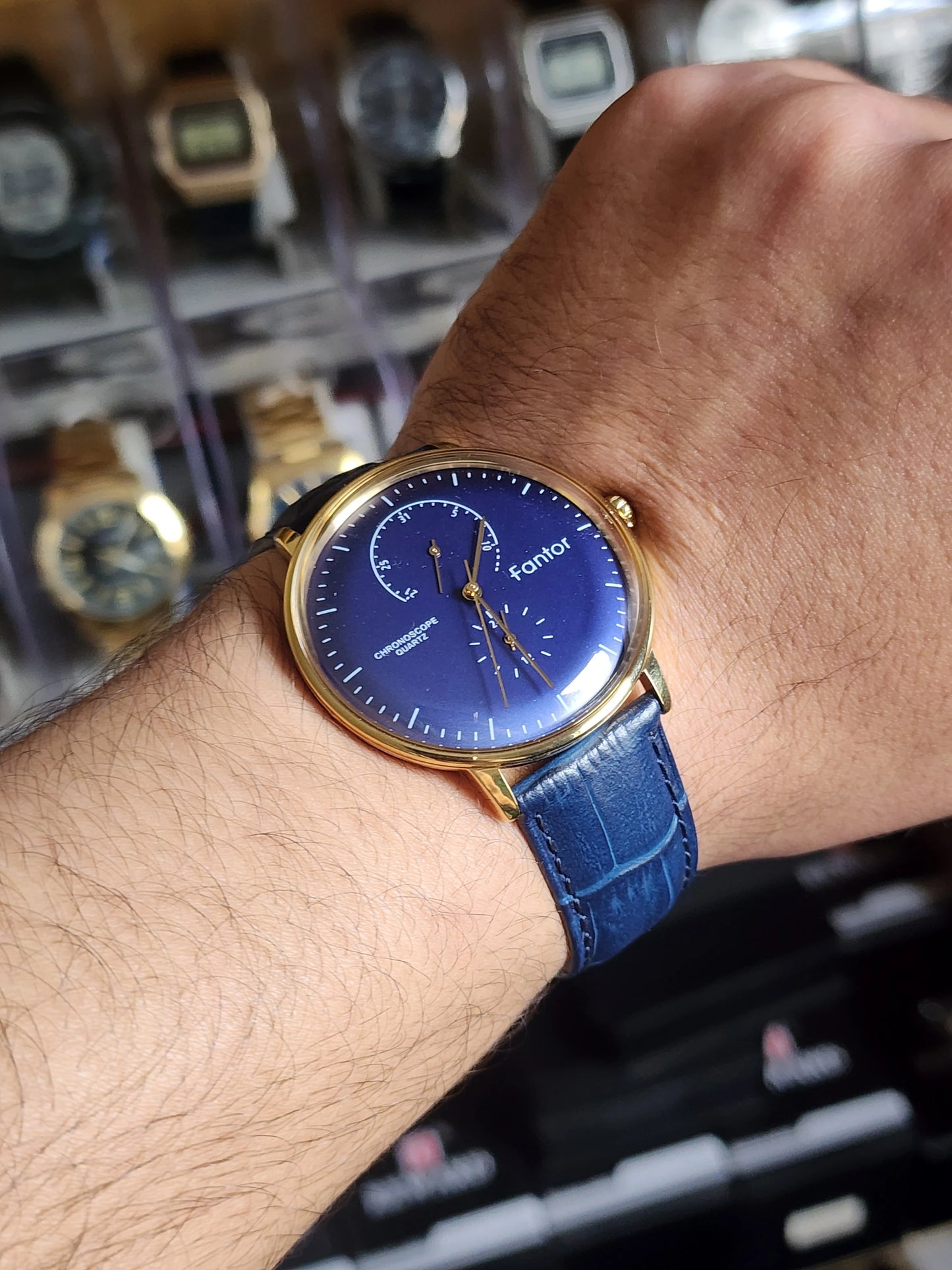Fantor blue chrono