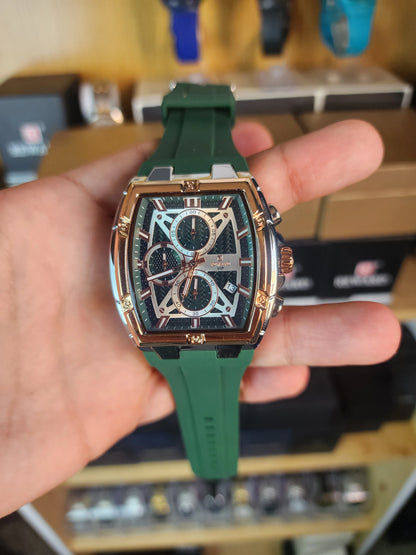 Reward large green silicone strap