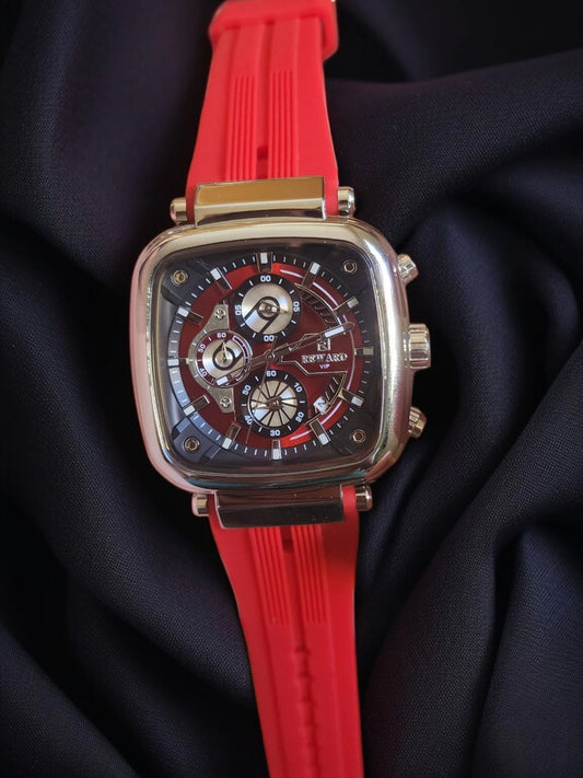 Reward red silicone bracelet