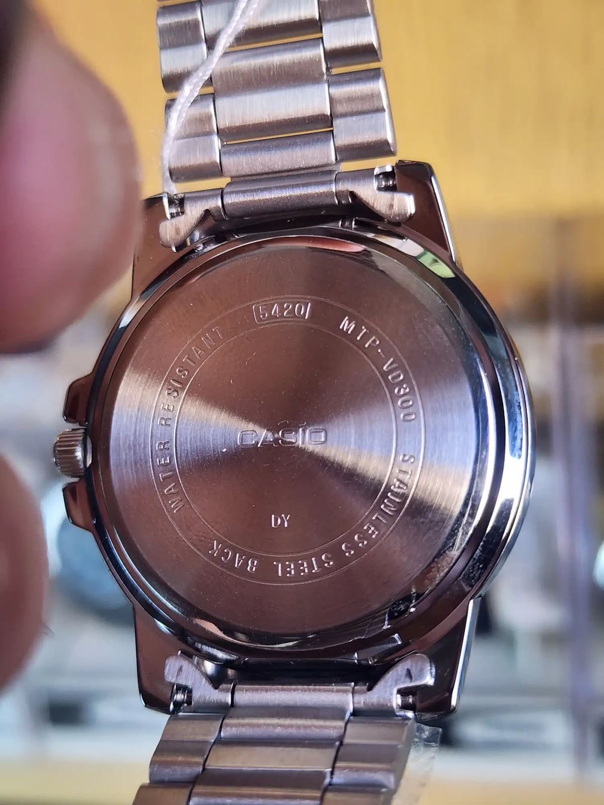 Casio MTP VD300 black dial