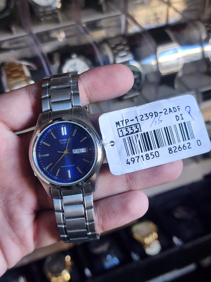 Casio mtp 1239D blue