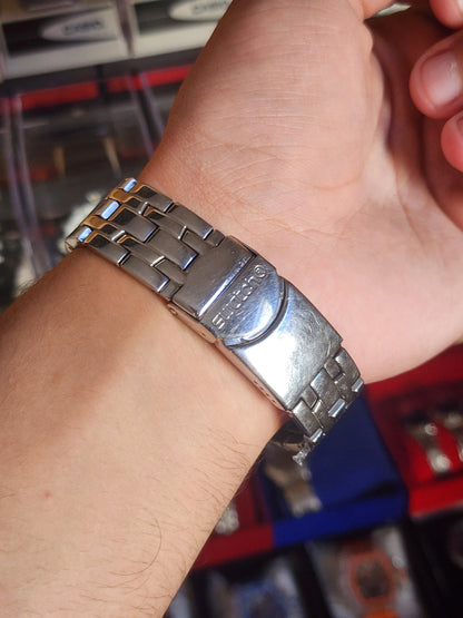 Swatch irony blue dial