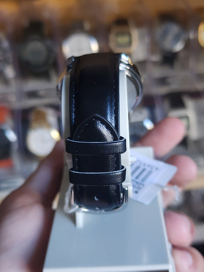Casio original mtp v004 leather full black