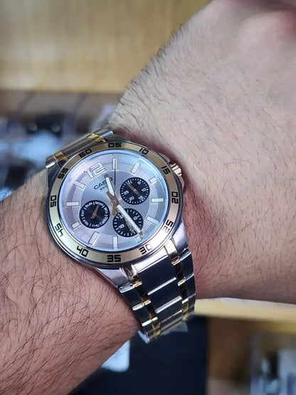Casio two tone mtp 1300 sg