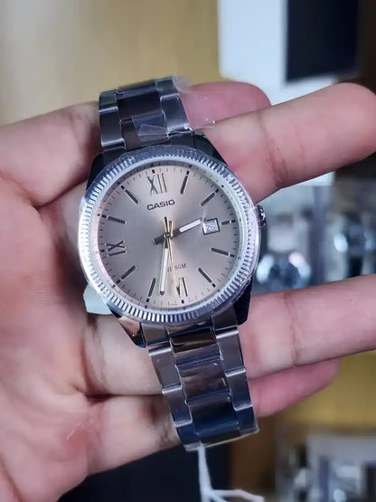 Casio MTP 1302 light beige dial