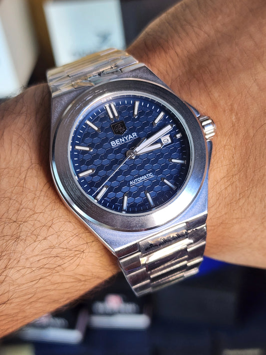 Benyar automatic blue sea