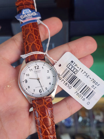 Casio MTP 1175E croco vintage