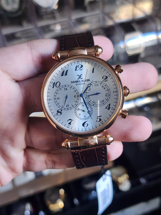 DANIEL KLEIN genuine leather