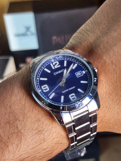 CASIO mtp v004 blue
