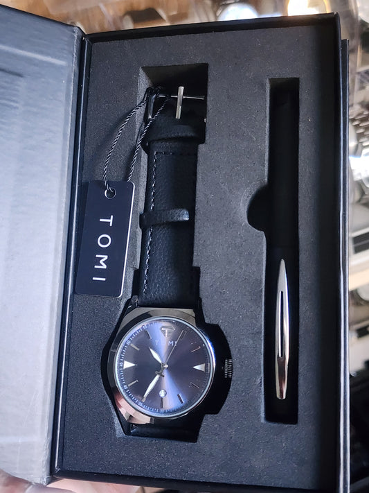 TOMI original pack leather + pen