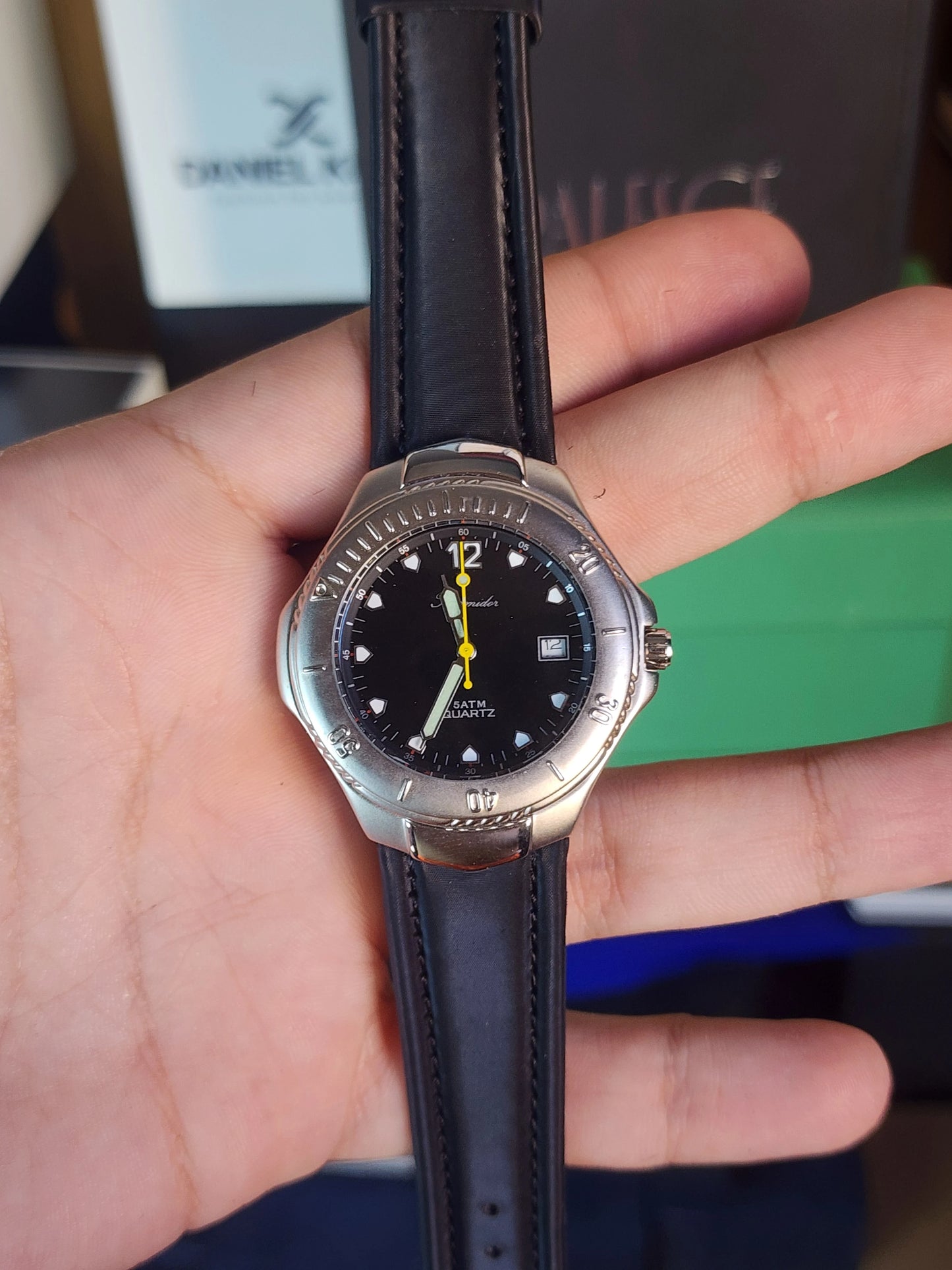 Thermidor black leather unisex
