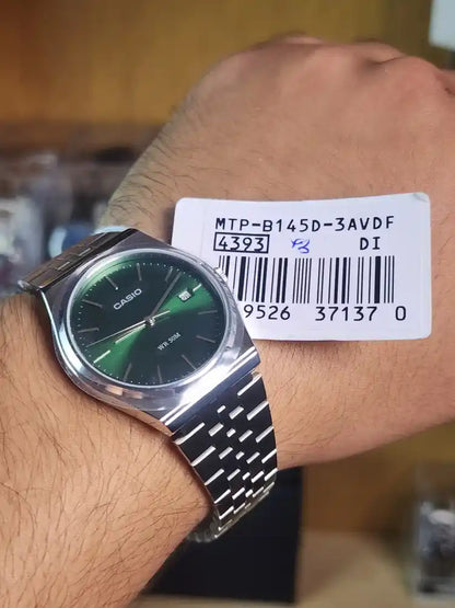Casio MTP b145 green dial