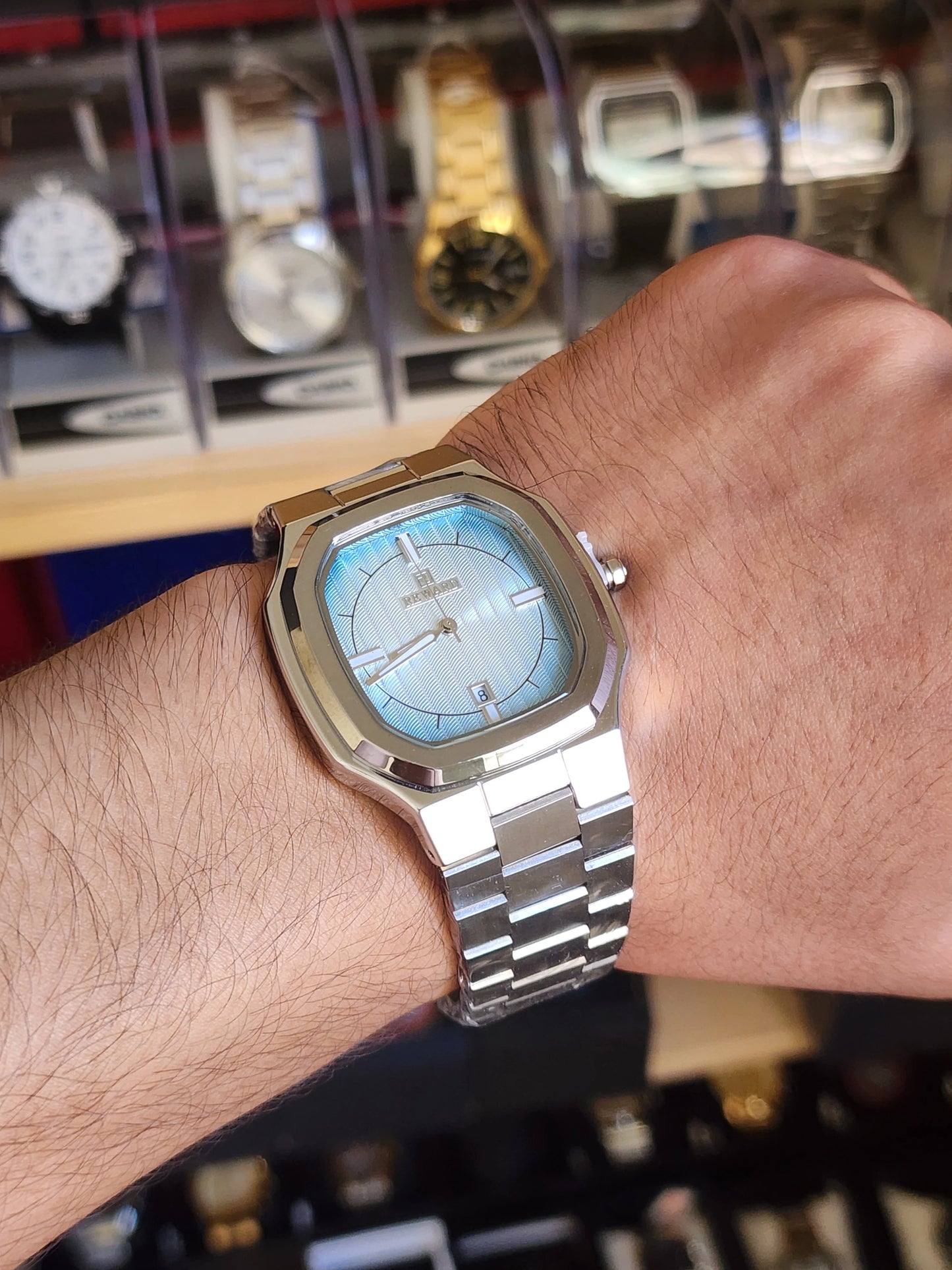 Reward carre bleu ciel