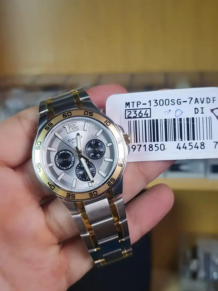 Casio two tone mtp 1300 sg