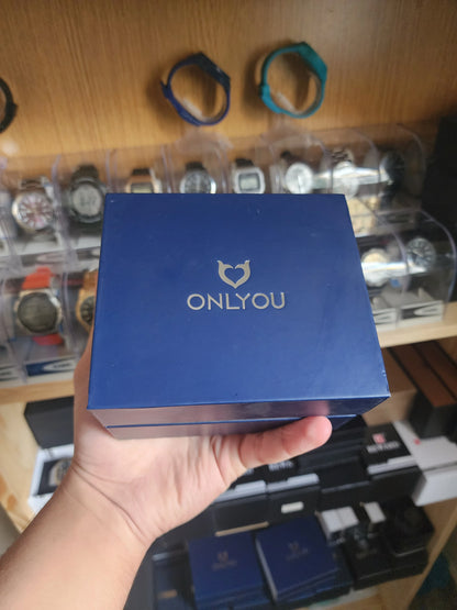 Onlyou bleu dial daydate