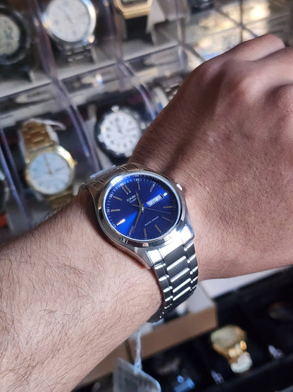 Casio mtp 1239D blue