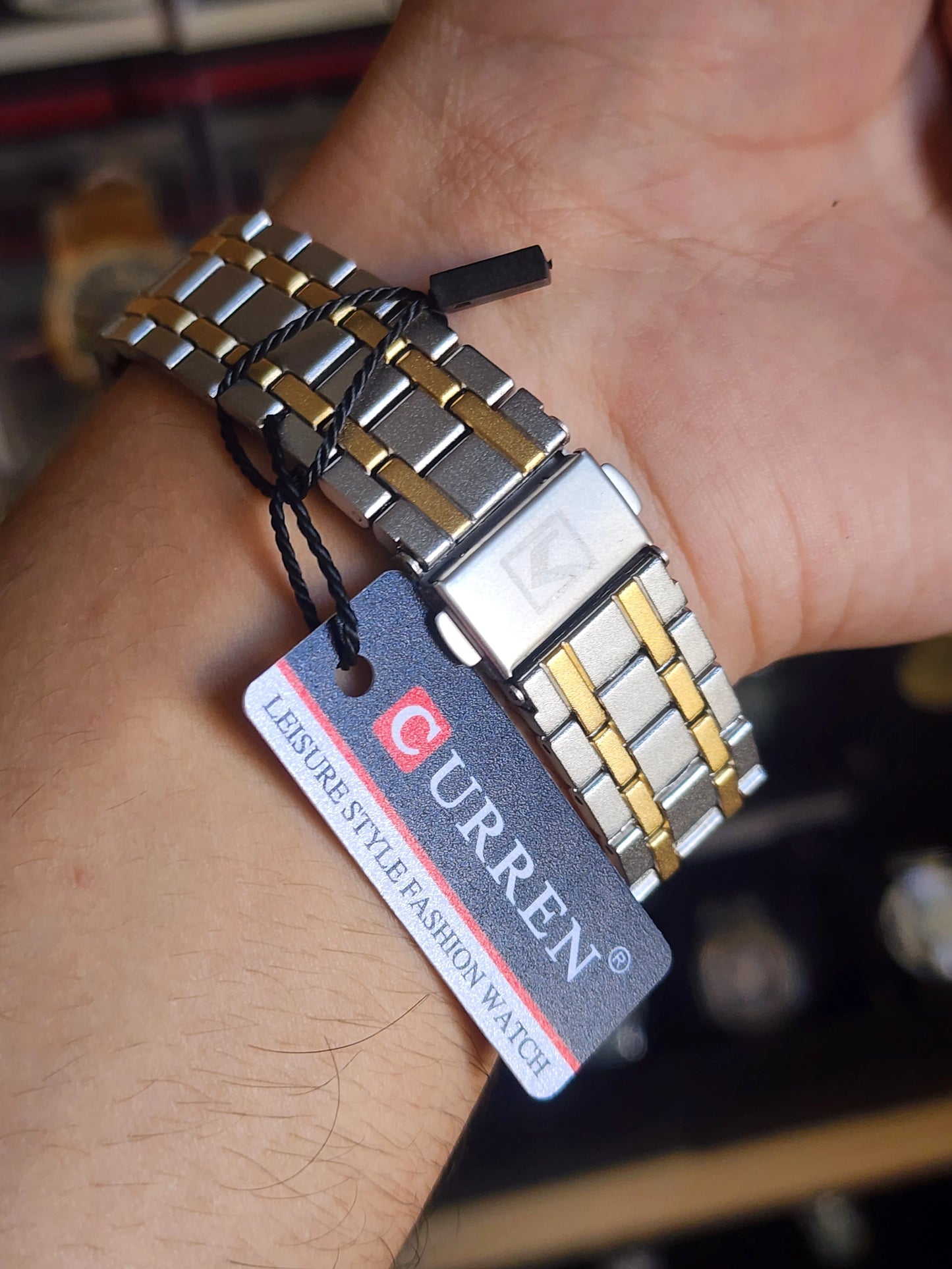 Curren vintage two tone