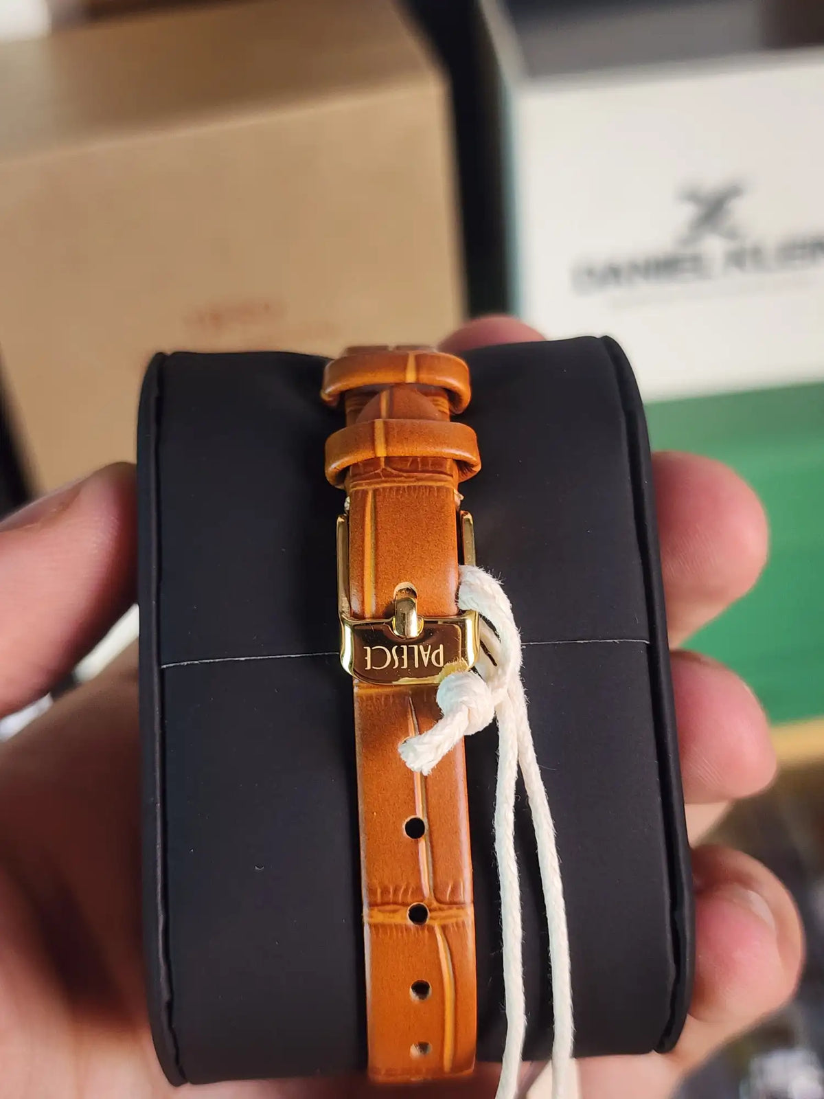 Palesce women vintage brown leather