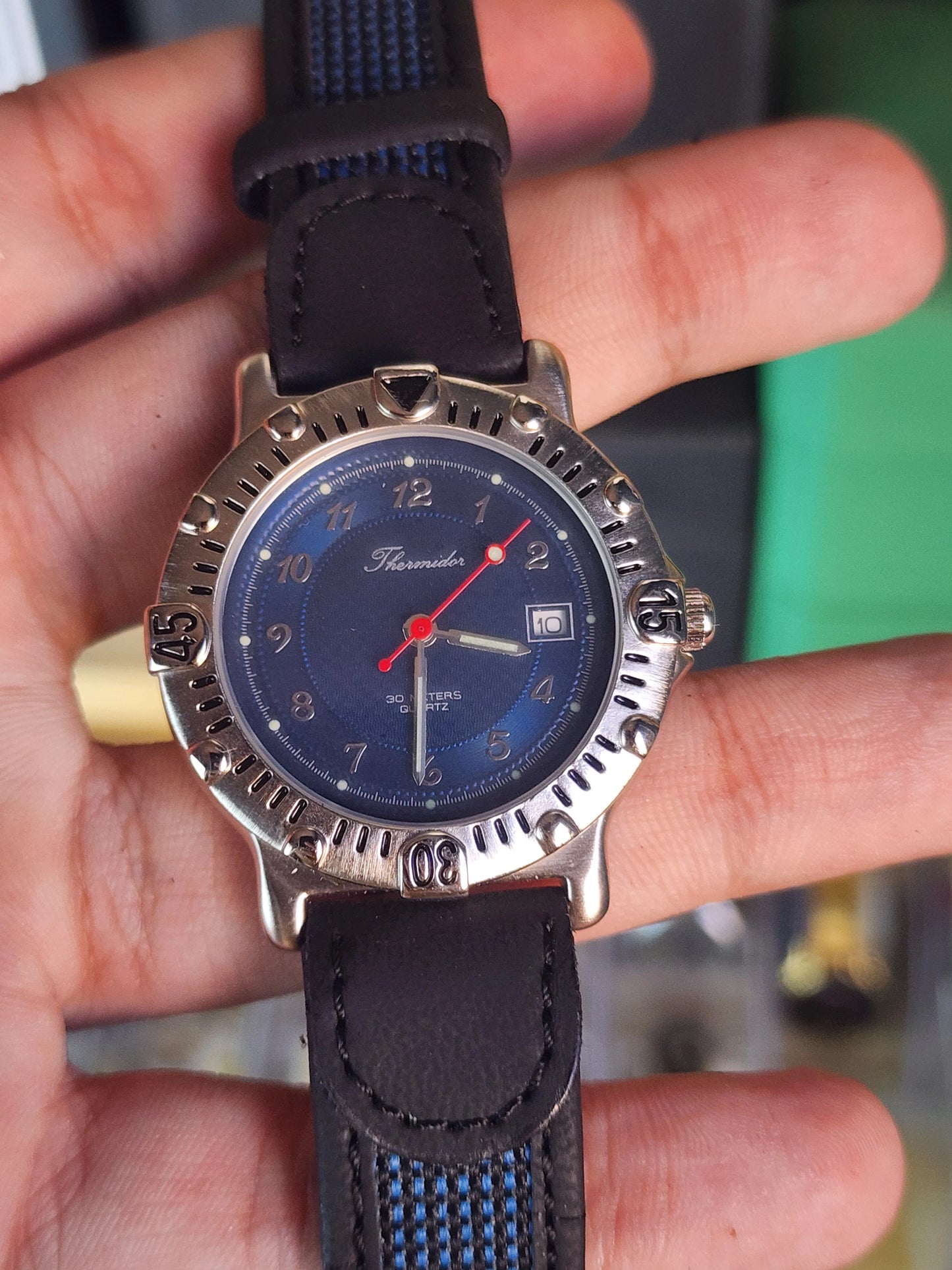 Thermidor navi blue dial