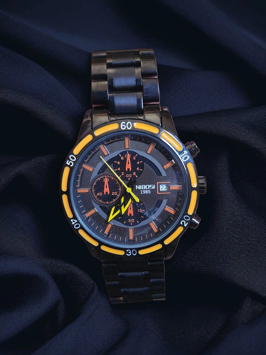NIBOSI black orange touch