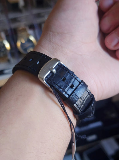 Daniel klein black leather