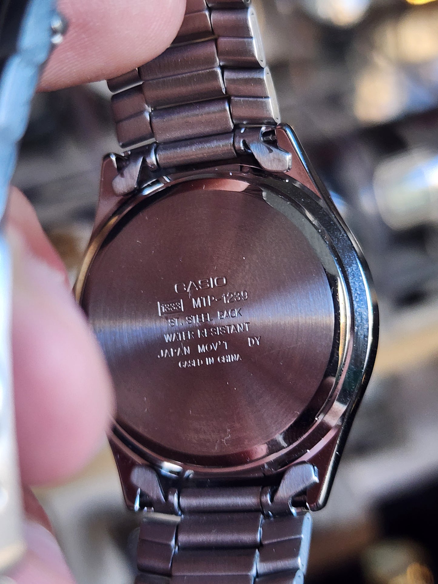 Casio mtp 1239D blue