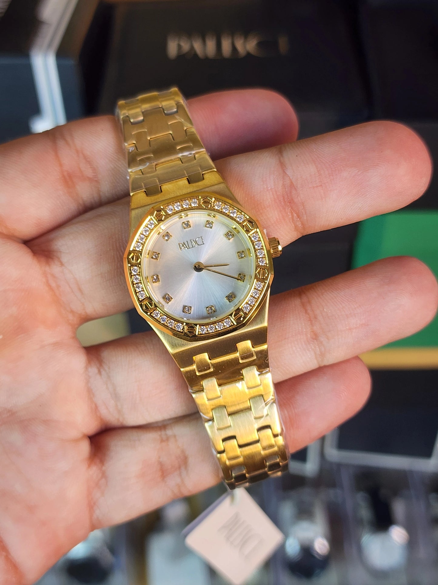 PALESCE women gold pepite