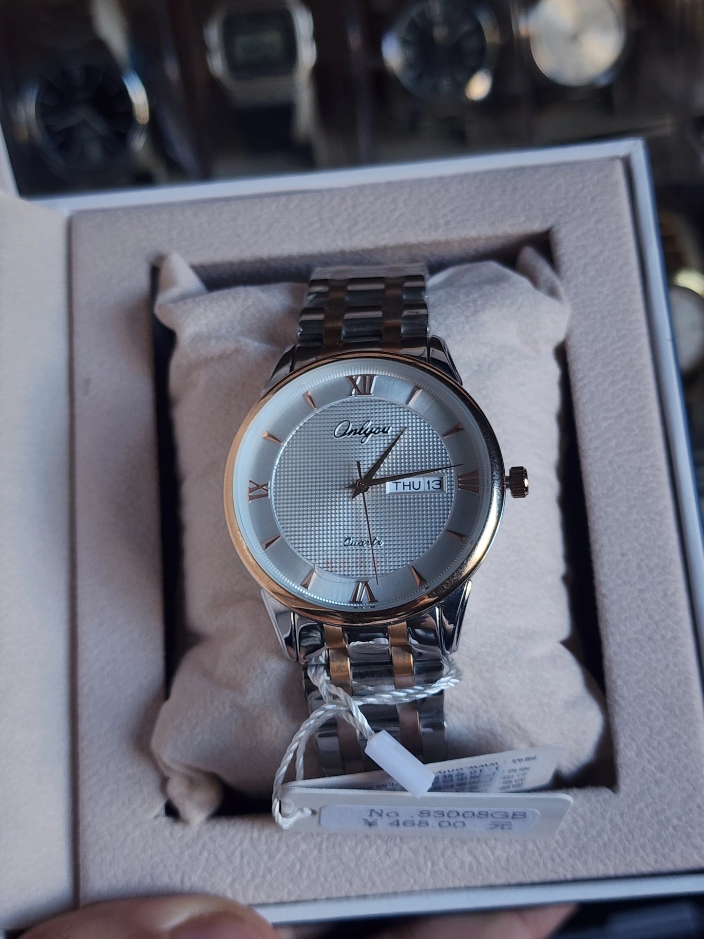 Onlyou two tone daydate