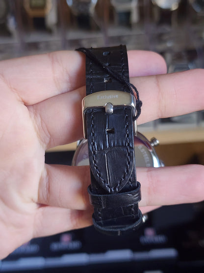 Daniel klein black leather