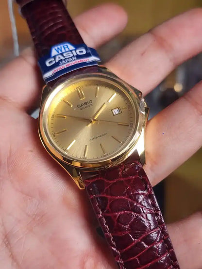 Casio mtp 1183Q vintage gold dial