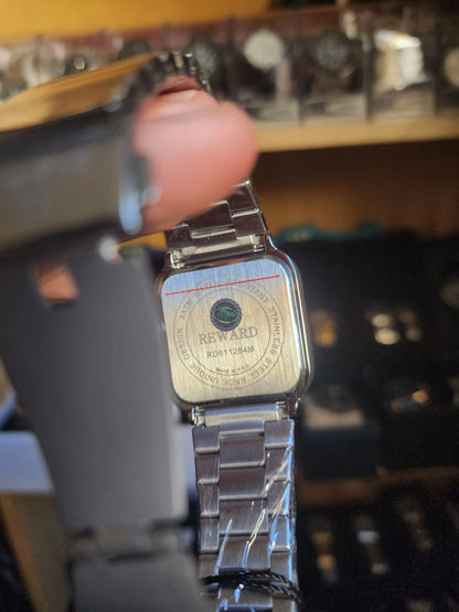 Reward square turquoise dial
