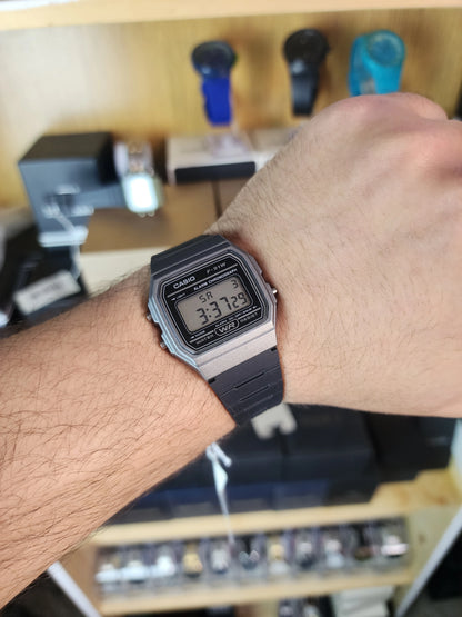 Casio f91w dark grey